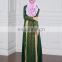 2007#Hand Made Korean Hemp New Islamic Long Sleeve Model Dress Plus Size 2017 In Dubai Wholesale