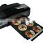 SLJET industrial cd dvd label flatbed inkjet printer printing machine for sale