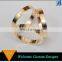 Hot New Products 2016 Three Rings Gold Plating Scraf Clips for Women