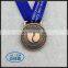 Custom cheap metal sports souvenir medal with ribbon