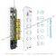 8 Outlets Power Strip with Surge Protector 3 USB Charging port 5 V 3.1 A ETL Certified
