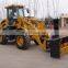 Factory direct supply industrial loader with snow blower