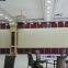 Style design decorative clear glass partition wall for restaurant