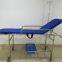 Non-magnetic stretcher trolley / for MRI room