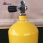 Factory sale small portable oxygen cylinder for dive