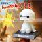 Cartoon Plastic Baymax Robot Shaking Head Figure Car Ornaments Auto Interior Decorations Big Hero Doll Toys Ornament Accessories