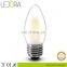 2W 4W E27 E14 E12 110V 220V c35 e14 led flament candle light bulbs
