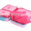 Foldable waterproof 6pcs/set storage or saving extra space clothes storage  bag mesh for traveling organizer