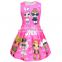 Girls' Dress 2020 Summer Cotton Cartoon Print Children Clothes Dress