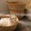 Cat Nest Rattan Summer Cool Nest Four Seasons Universal Cat House Cottage Bed House Enclosed Mesh Cat KNIT Four Seasons General