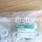 Pneumatic  Cylinder Metric Single Lipped PU Piston Rod Oil Seal Ring White For Solenoid Valve CKD 4F310-KZ