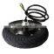 DC brushless electric bicycle conversion kti 8 inch scooter hub motor with ebs brake solid tire
