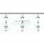 Hot Selling Balcony Stainless Steel Luxury Railing Glass Railing Balustrade Manufacturer from China