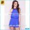 High Quality Loose Fit Woven Chiffon Tiered Adult Romper