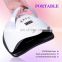 professional sun uv led nail dryer X7 MAX Portable led nail lamp for uv led gel nail polish