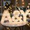 wedding party events decoration plastic mini  led sign love letters