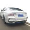 Perfect fitment body kit for Audi A7 CMST style front bumper rear bumper front lip side skirts and carbon fiber hood facelift