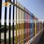 High quality second hand euro style decorative garden security galvanized steel palisade fence design