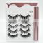 New Custom Design 3D Silk Magnetic eyelashes and 3D Mink Magnetic Lashes
