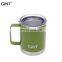 Gint 350ml Classic Powder Coating Round Customer Logo Camping Coffee Mug