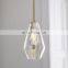 3 Heads Pendant Light Transparent Pendant Light Hanging Lamps For Living And Dining Room