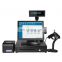 Restaurant all in one pos pc 15 inch Retail Touch Screen Pos Systems Cashier Register With POS Printer