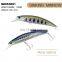 Amazon 15g /21g High Quality Hard Minnow 3D Fish Baits Barramagic Sinking Minnow offshore fishing lures