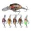 Hot Selling New Product 45mm/3g Crank Lures With 3D eyes