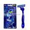 Gememe Men Face Cleaning razor Disposable Hotel Twin Blade Razor With Shaving face razor 4pcs