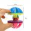 Colorful Bell Dumbbell shape Interactive Squeaking Cat Dog Pet Belling Toy