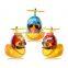 Promotional Rubber Duck Floating Chef Duck Toy Kids Water Squeaky Shower Toys Bath Toys for Babies