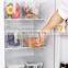 Clear Transparent High Quality Plastic Fridge Food Bins with lids Acrylic Food Case Fruit Can BPA Free