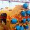 1500mm full face drill head used for 100-200mpa hard rock formation match bauer soilmec sany xcmg drill rig