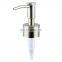 Longan Wholesale 28/410 24/400 Color Gold Black Rose gold Silver Dispenser Pumps ABS Plastic Body Lotion Pump