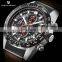 PAGANI DESIGN 2768 Men Quartz Wristwatch Luxury Chronograph Sports Waterproof Analog Leather Watch