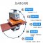 Down moving pneumatic double position embossing machine clothing T shirt pneumatic ironing drill pneumatic digital printer