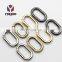 Ellipse Swivel Snap Hook Diversity Of Size Metal Oval Carabiner Snap Hook For Handbag