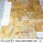 Premium Quality Home and Hotel Decoration Gold Yellow Travertine Tile Paver Pattern Set Made in Turkey Cem-FPT-05