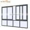 Small Size Mesh Double Glazed Window Simple Design Aluminum Sliding Window Casement
