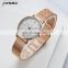 SINOBI Romantic Lady Watches Roman Number Show Watches S9799L Nice Quality Woman Wrist Watch Office Lady Handwatch