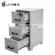 JIMBO factory steel industria 4 laterl drawer metal file cabinet  weword