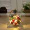 LED Light Christmas Transparent BAll Hanging Ornaments Xmas Decoration Wedding Decoration 2022