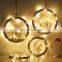 LED Light Wooden Elk Christmas Ornaments Pendant Christmas Decoration for Home