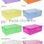 Waterproof Storage PP custom logo printing shoe box with handle                        
                                                Quality Choice