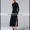 Autum/Winter pullover split package hip ultra slim thin long skirts for women