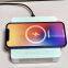 15 W Fast Charger Wireless Charging Alarm Clock Dual Function Charger Efficient and Convenient Charging ABS