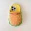 Cartoon Cute Hamburger Slippers Soft Protective Shockproof Mobile Phone Accessories Cover Case For IPhone 14 15 Pro 16 Pro Max