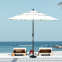 outdoor waterproof and sunshade steel new 3-layer umbrella,with tilt