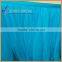 TC091A Universal Blue Tutu Gathered Wedding Tulle Table Skirt