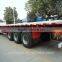 2015 factory price 3 axle 30 ton flatbed semi trailers for sale